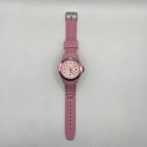 Ice Authentic Pink Silicione RG Silver 40mm SI.PK.U.S.09 Medium Watch Untested